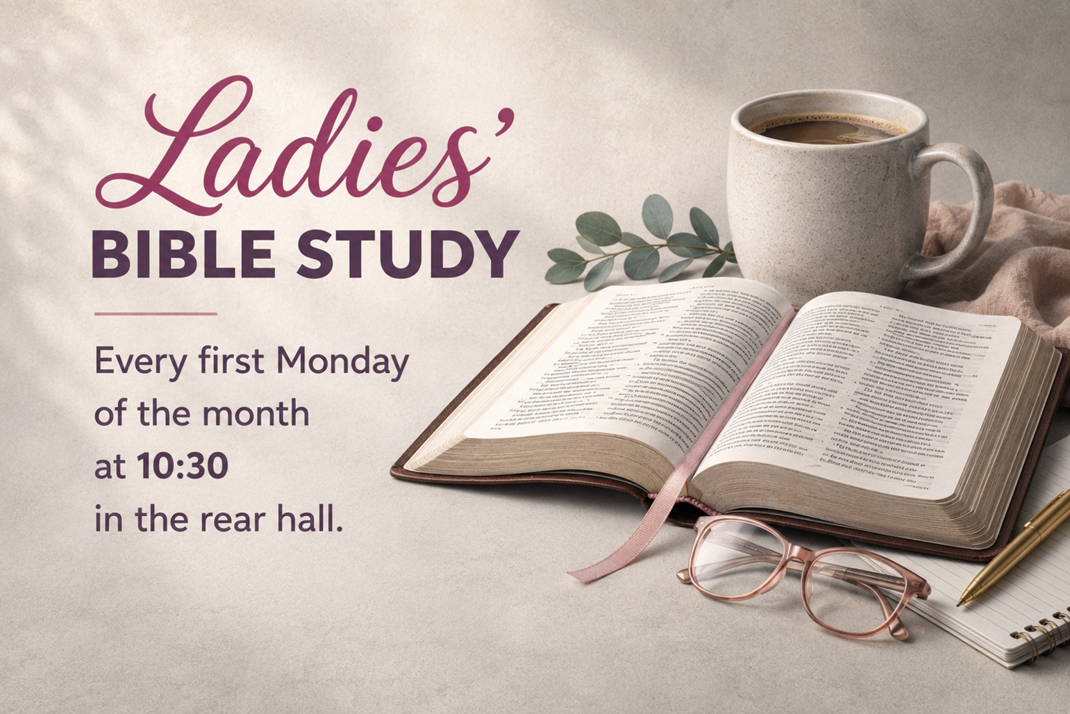 Ladies bible study
