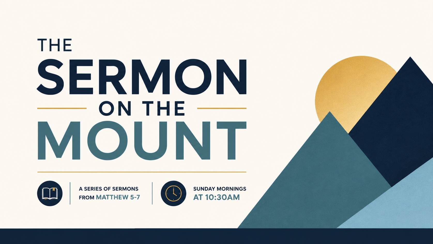 Sermon on mount